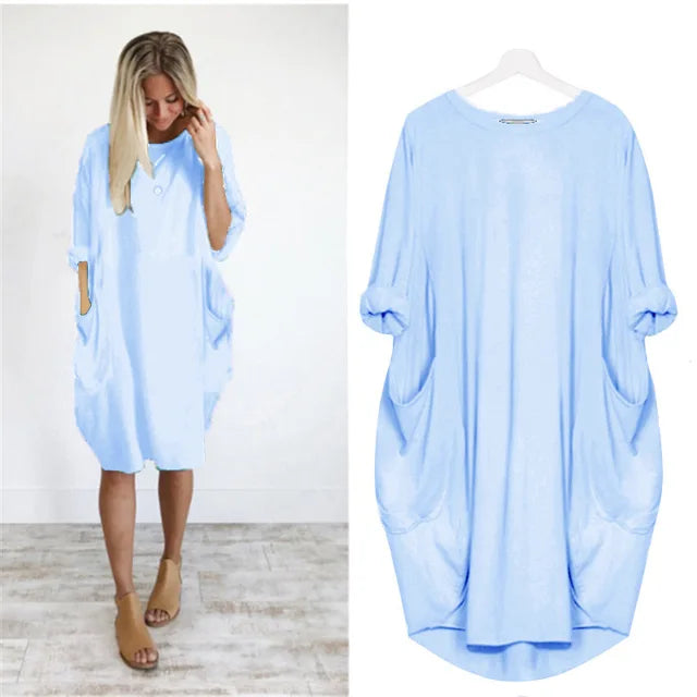 Amanda™ | Comfortable Tummy Covering Dress