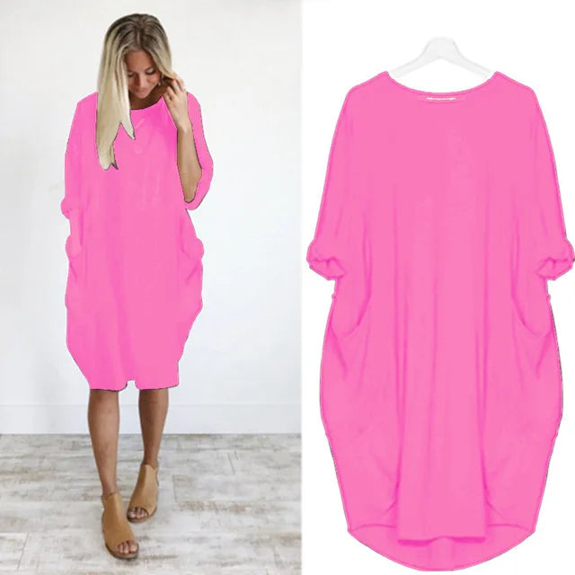 Amanda™ | Comfortable Tummy Covering Dress
