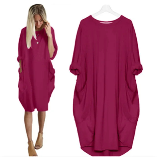 Amanda™ | Comfortable Tummy Covering Dress