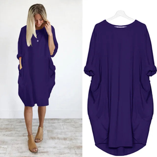 Amanda™ | Comfortable Tummy Covering Dress