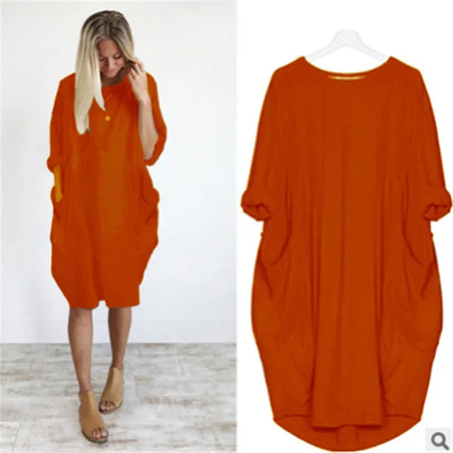 Amanda™ | Comfortable Tummy Covering Dress
