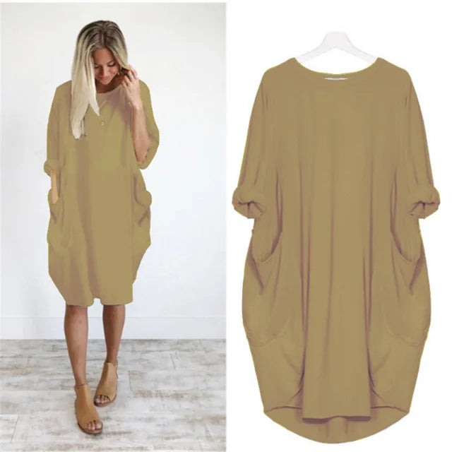 Amanda™ | Comfortable Tummy Covering Dress