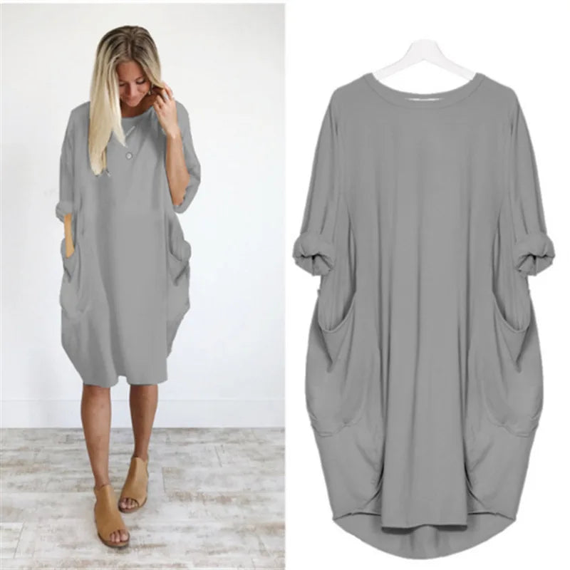 Amanda™ | Comfortable Tummy Covering Dress