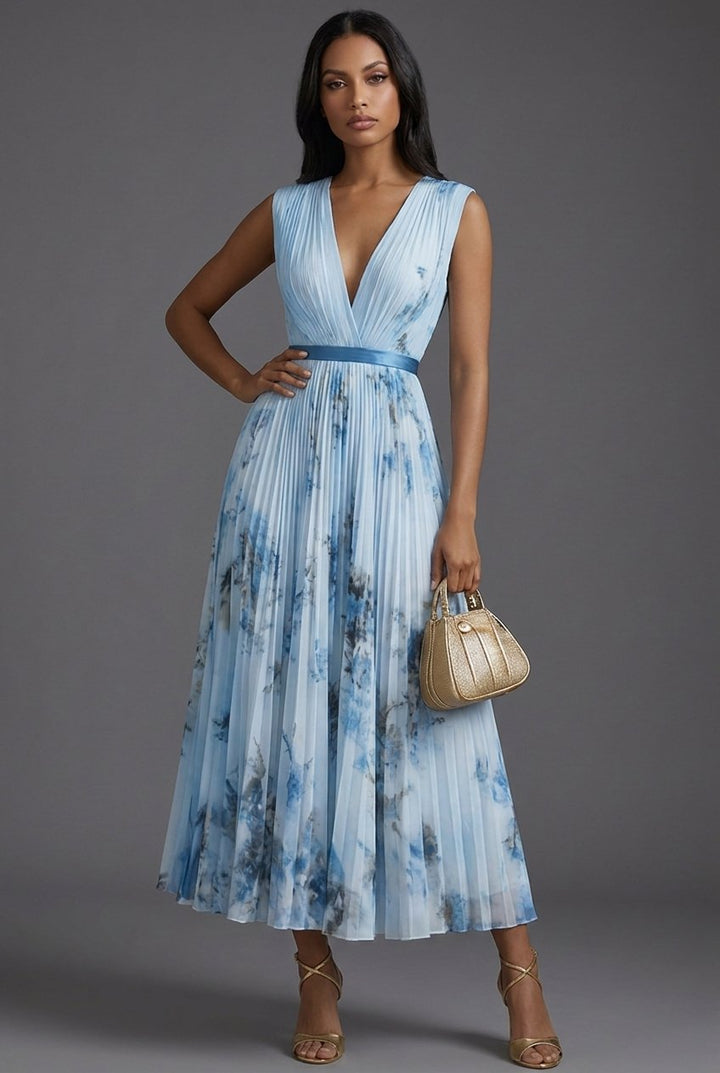 Calveth | Women's Summer Midi Dress - Image 4