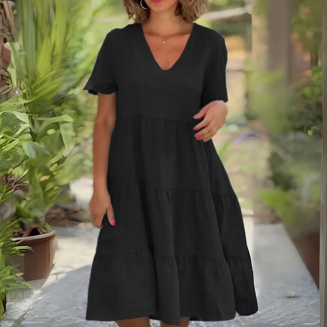 Luce™ | Flowing V-Neck Dress