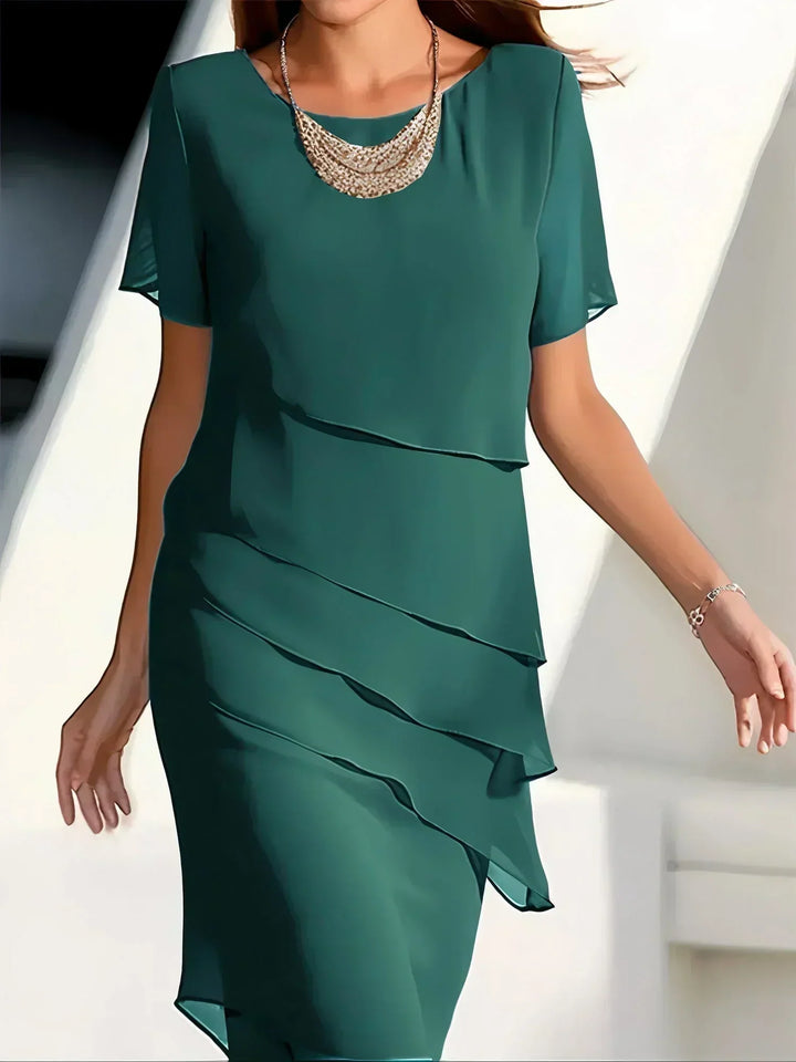 Keith | Elegant dress with belly coverage