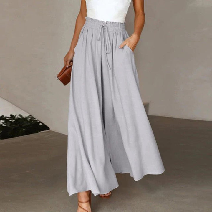 Willa | Women's Wide Leg Palazzo Pants High Waist Flowy