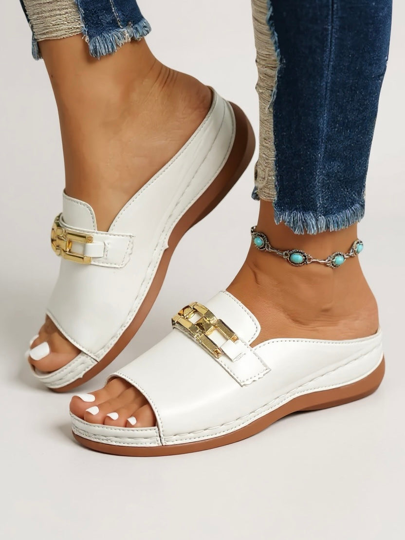 Romy | Slip Sandals