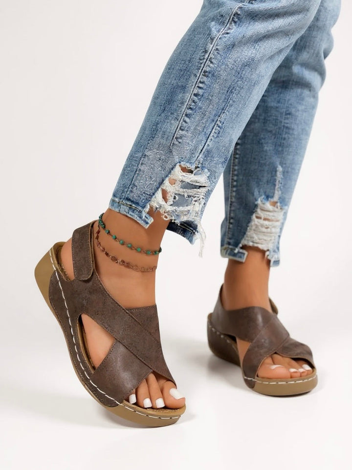 Sana | Wedge Platform Sandals