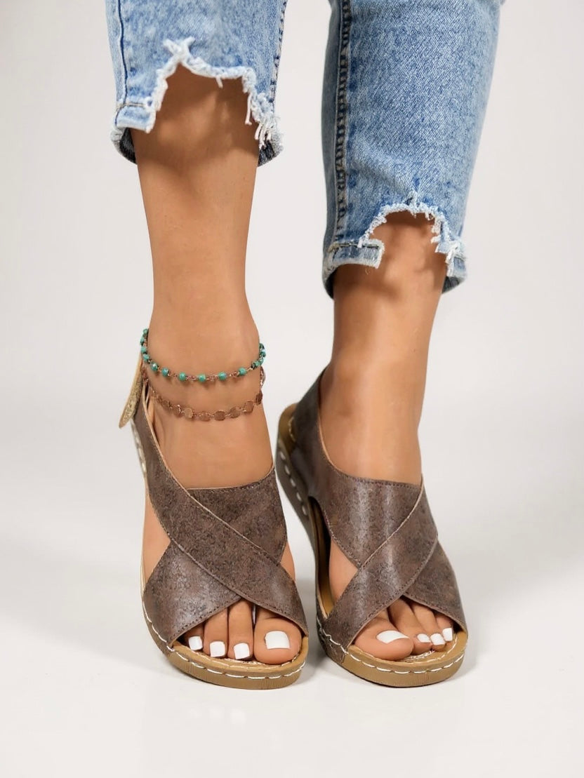 Sana | Wedge Platform Sandals
