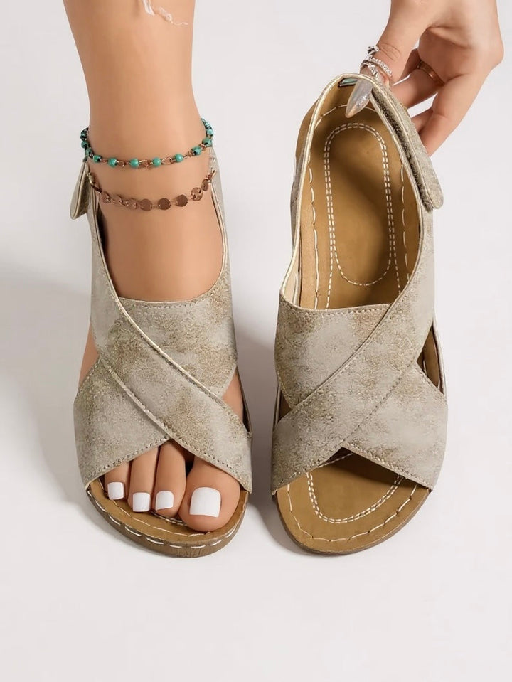 Sana | Wedge Platform Sandals