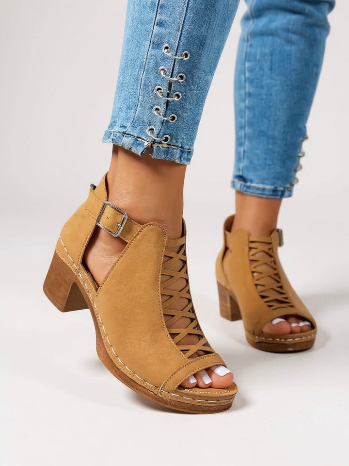 Celeste | Cross Sandals