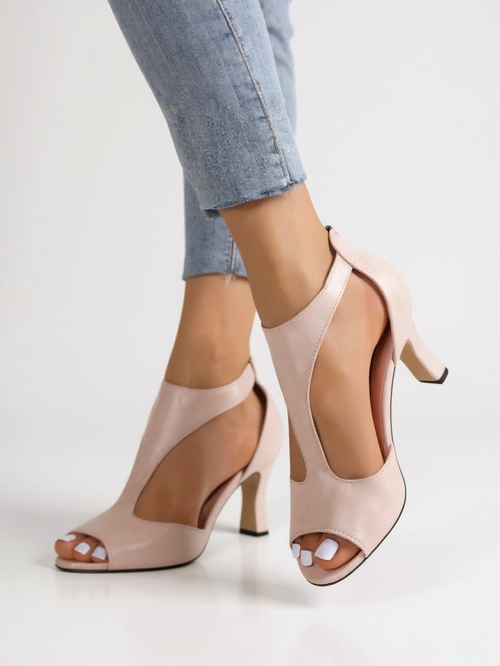 Aria | Cutout Heel Sandals