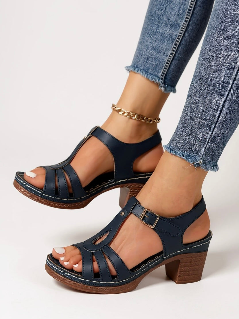 Mira | Lift Block Sandals