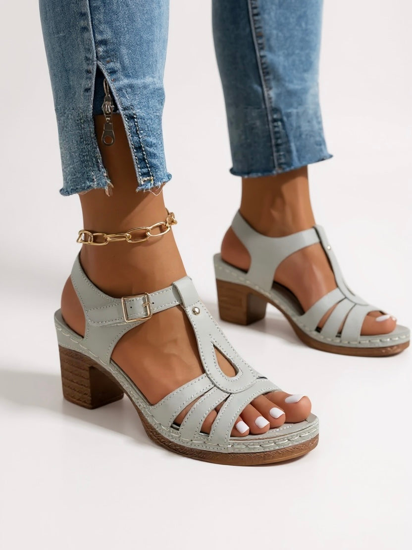 Mira | Lift Block Sandals