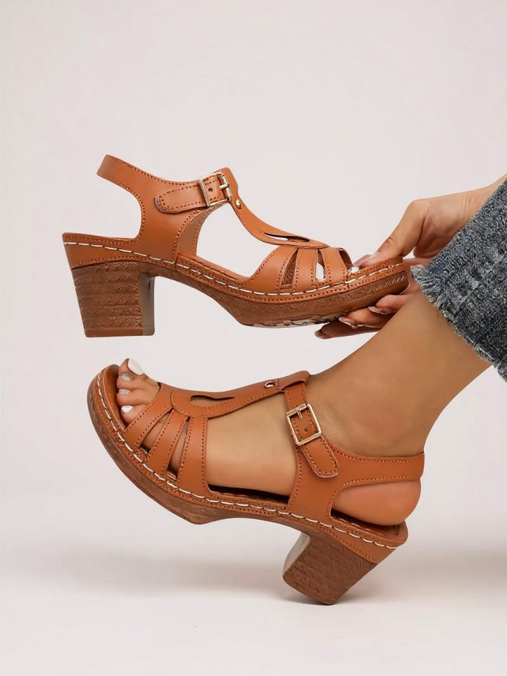 Mira | Lift Block Sandals