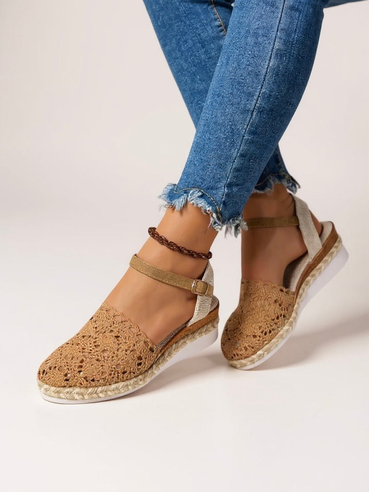 Lyra | Crochet Platform Sandals