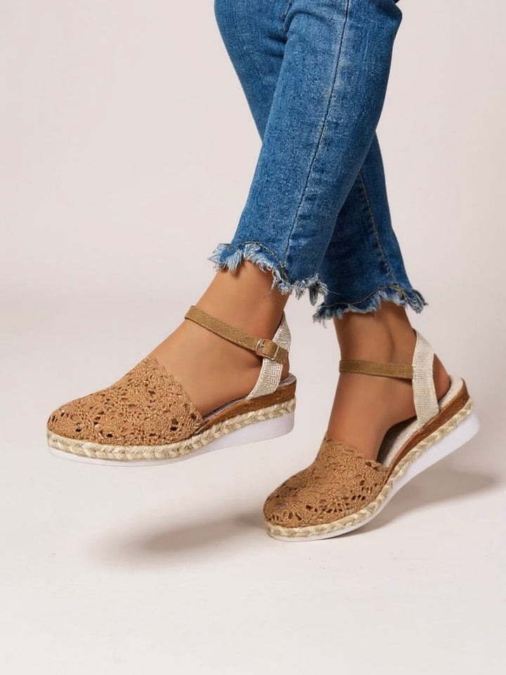 Lyra | Crochet Platform Sandals