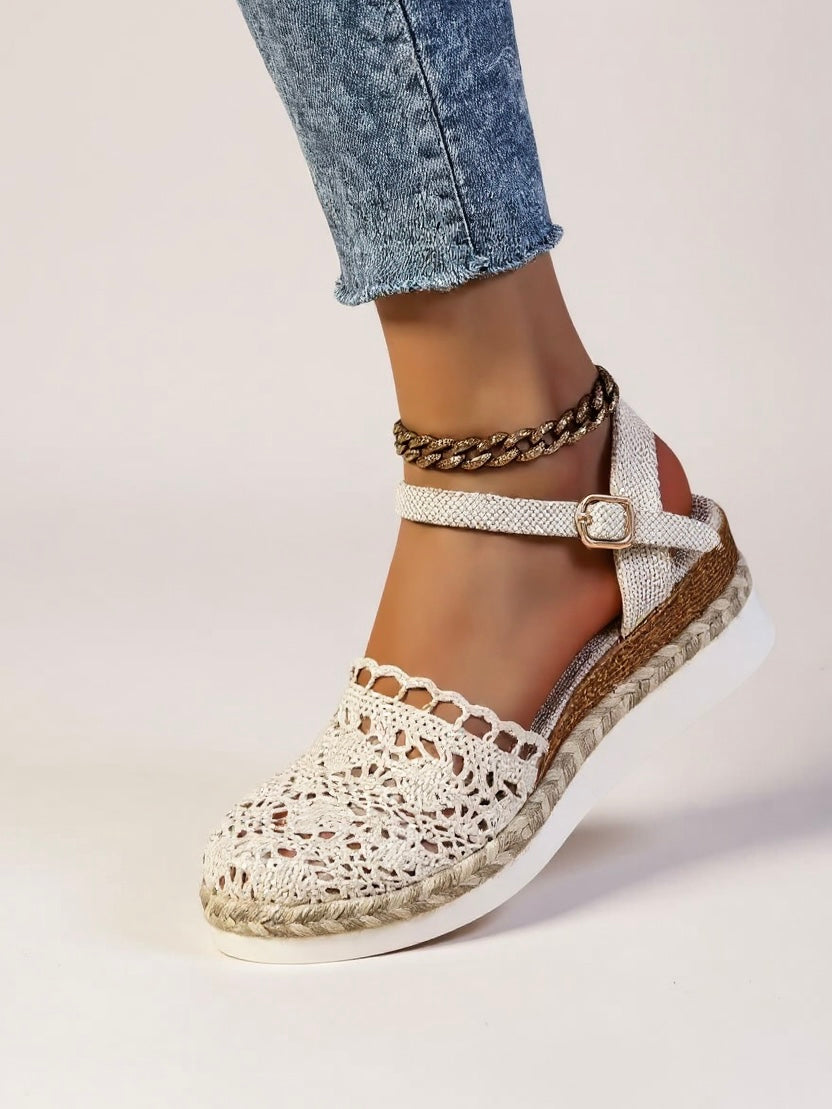 Lyra | Crochet Platform Sandals