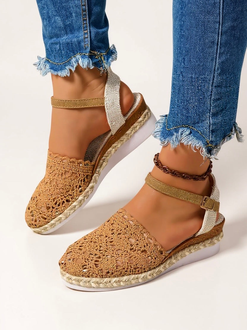 Lyra | Crochet Platform Sandals