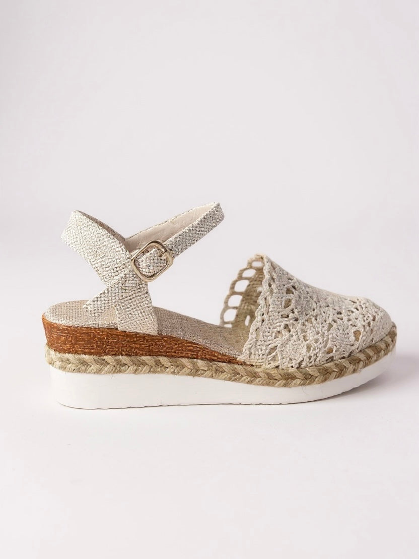 Lyra | Crochet Platform Sandals
