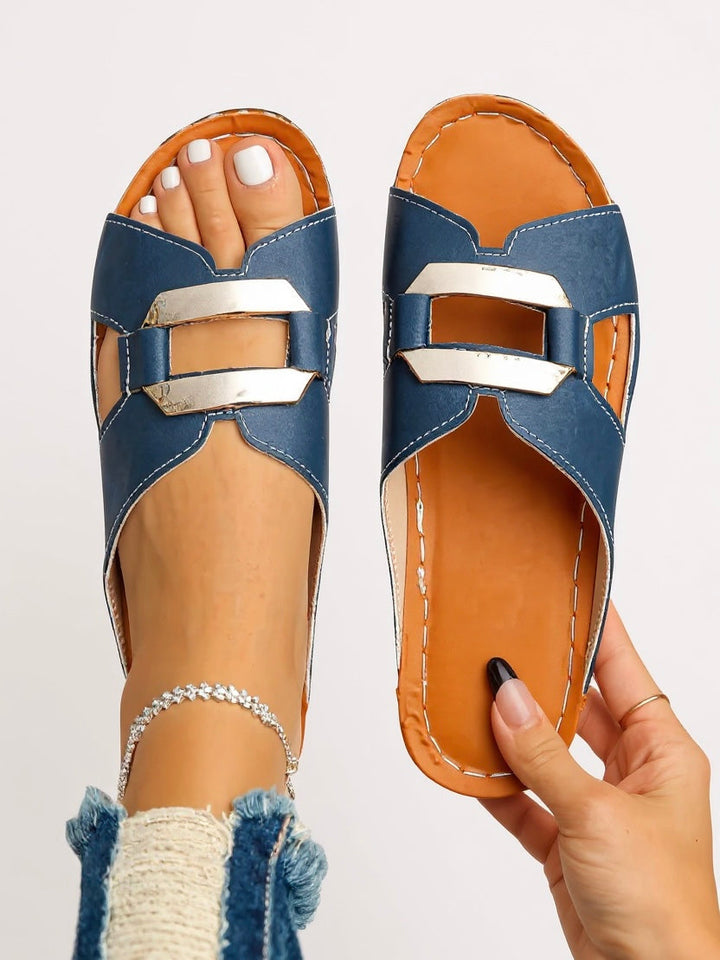 Dara | Double-Buckle Slides