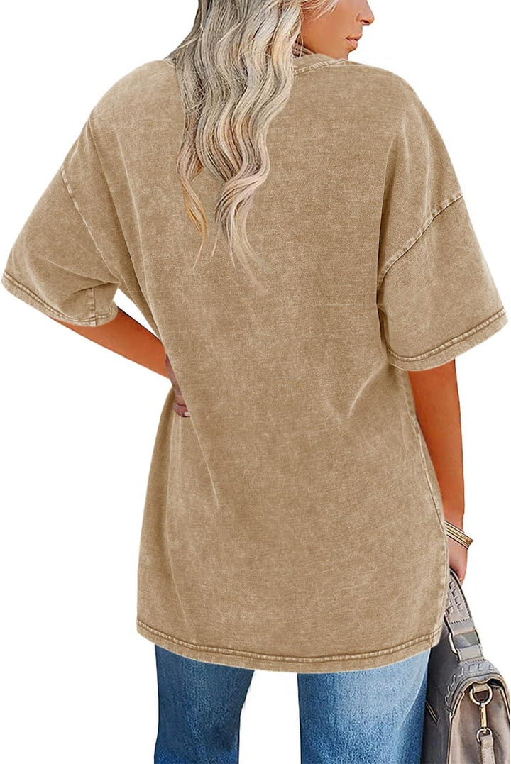 Frances™ | Women's Oversized Vintage T-Shirt