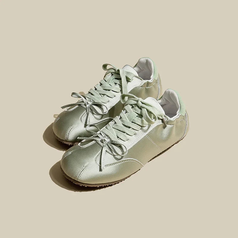 Velaré | Satin Trainers