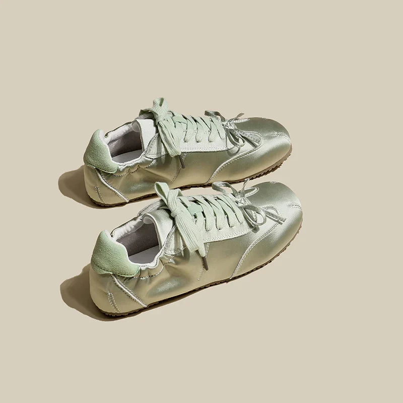 Velaré | Satin Trainers