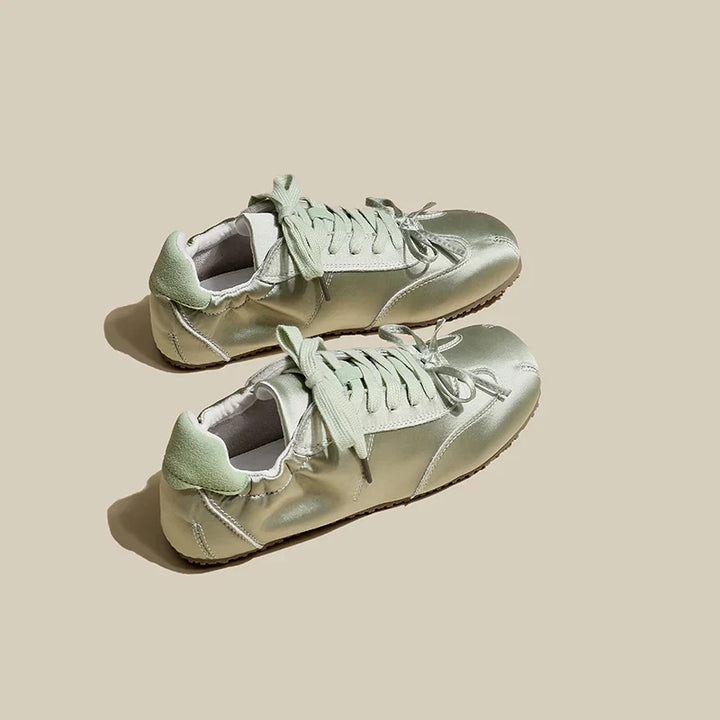 Velaré | Satin Trainers