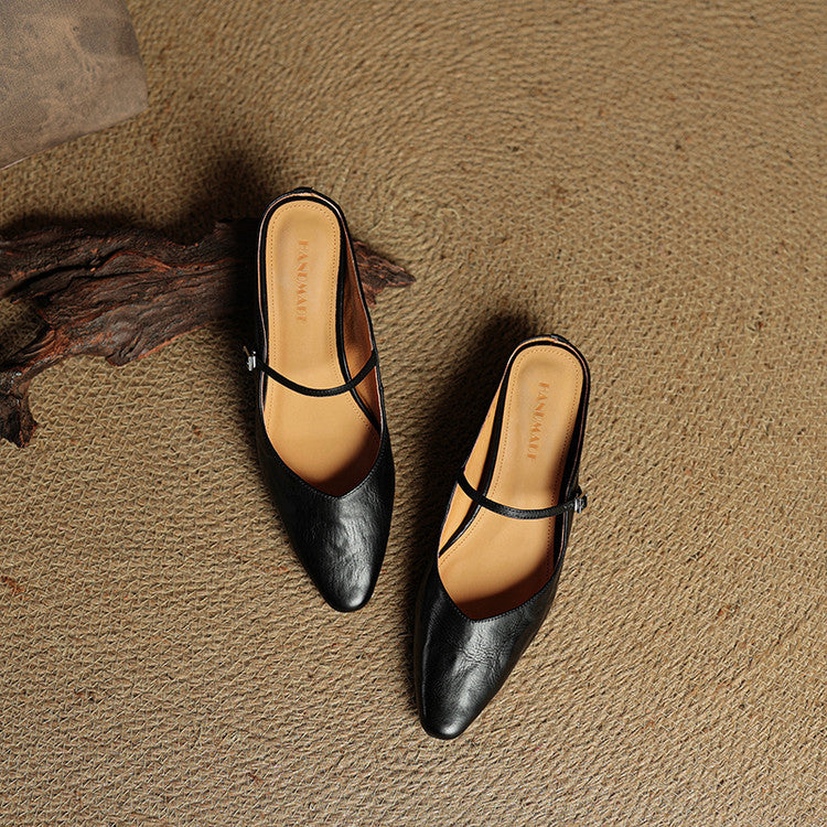 Orella™ | Genuine Leather Mules