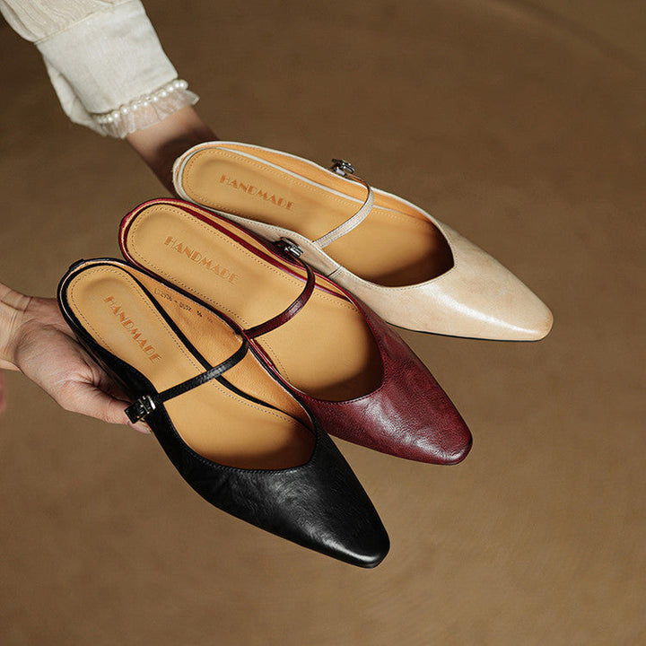 Orella™ | Genuine Leather Mules