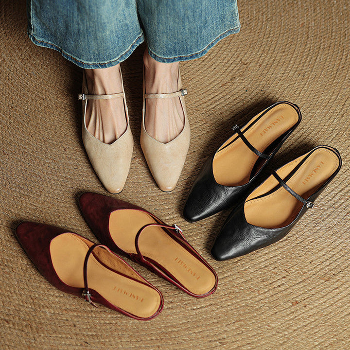 Orella™ | Genuine Leather Mules