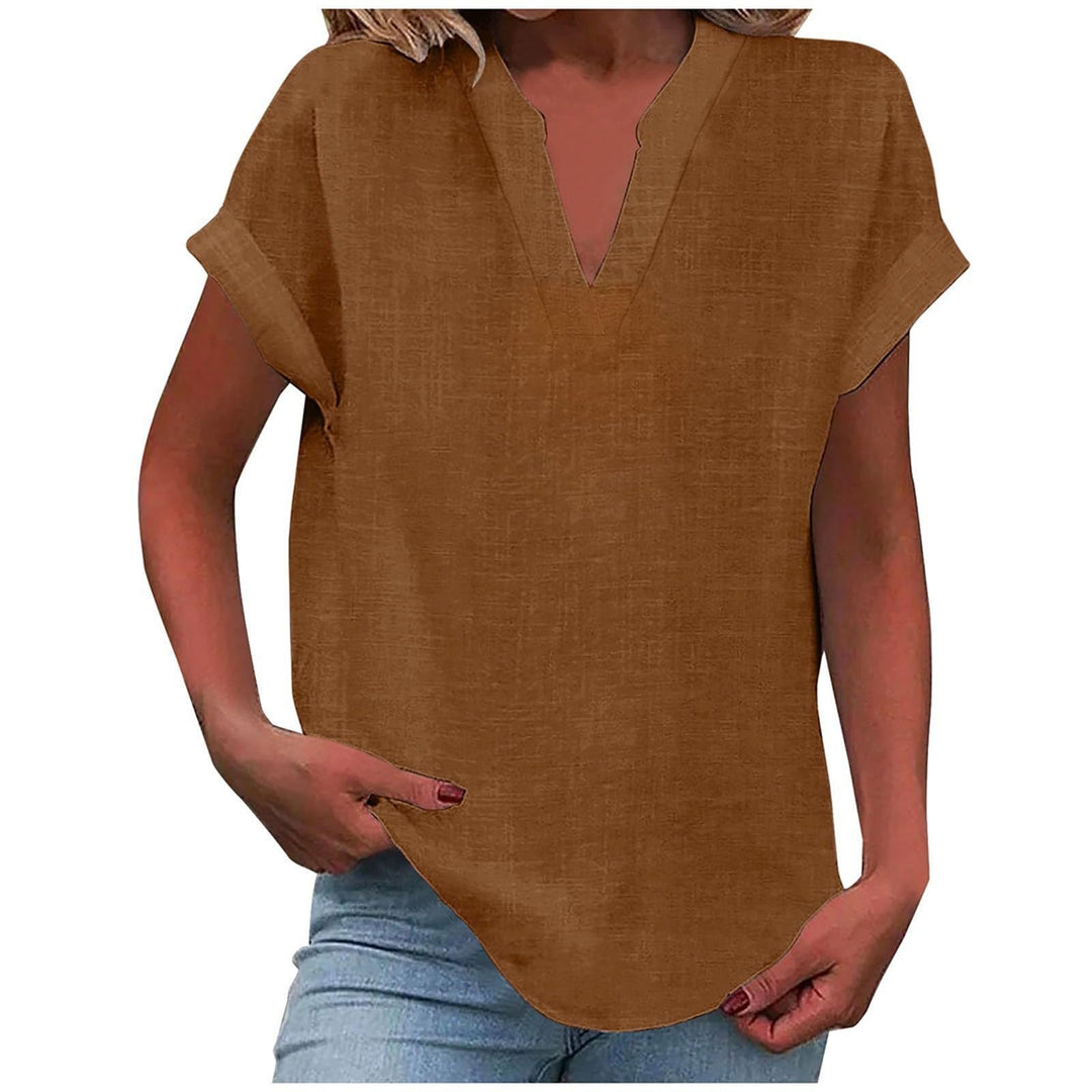 Lexi™ | Relaxed V-Neck Blouse