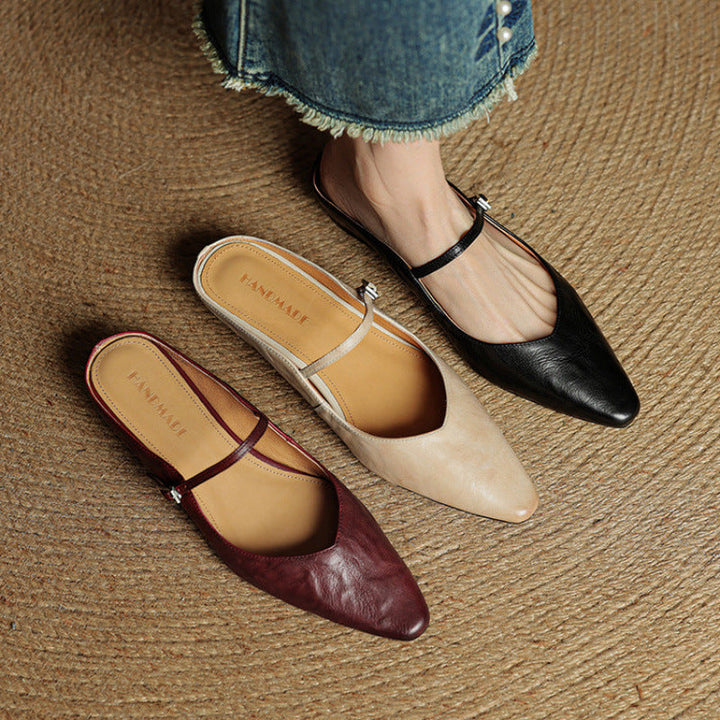 Orella™ | Genuine Leather Mules