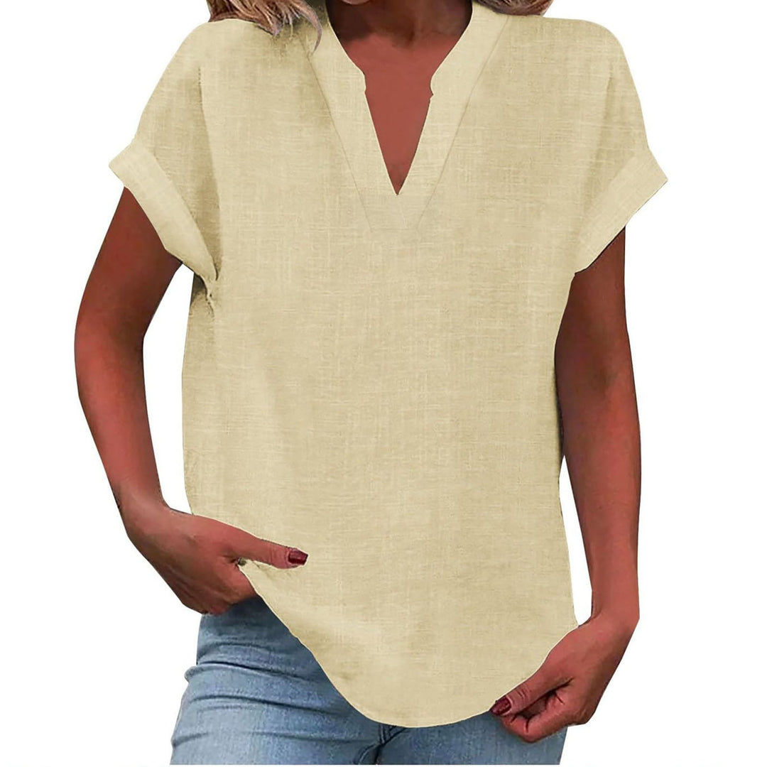 Lexi™ | Relaxed V-Neck Blouse
