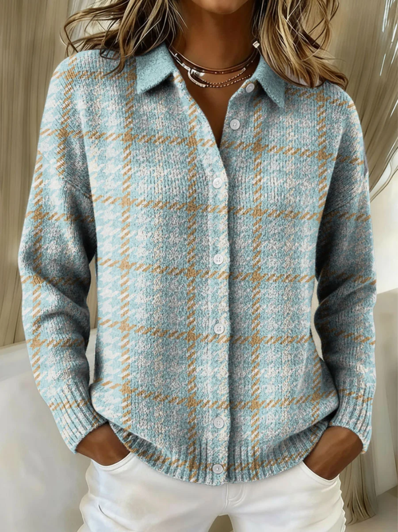 Colvara | Women's Flannel Button-Up Shirt