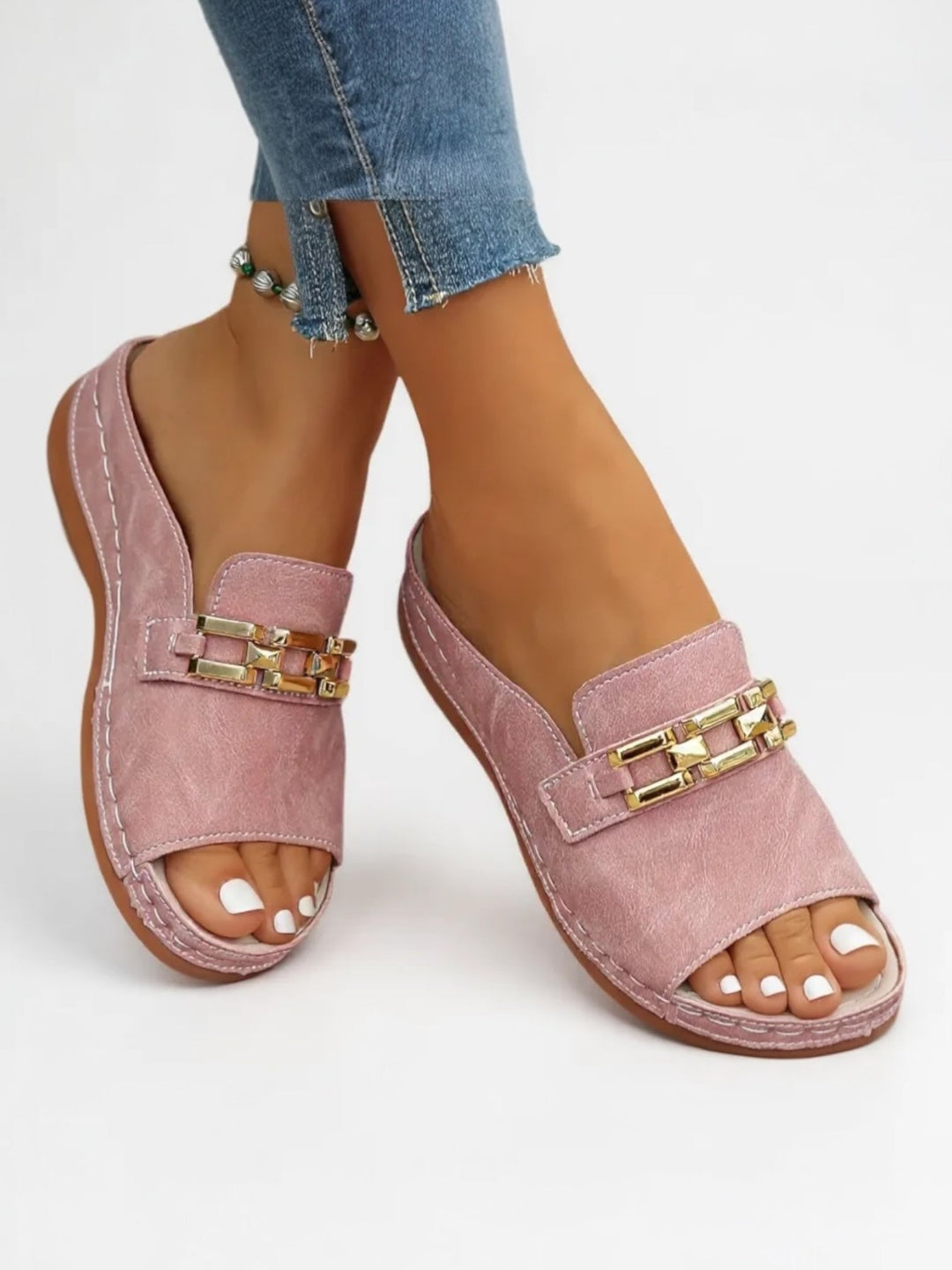 Romy | Slip Sandals