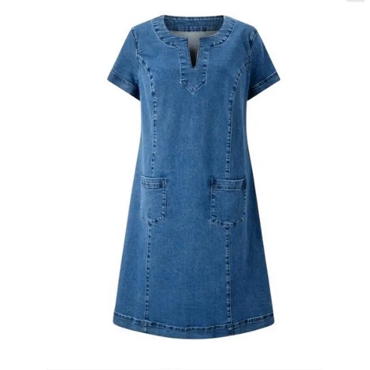 Zinnia™ | Soft Denim Dress