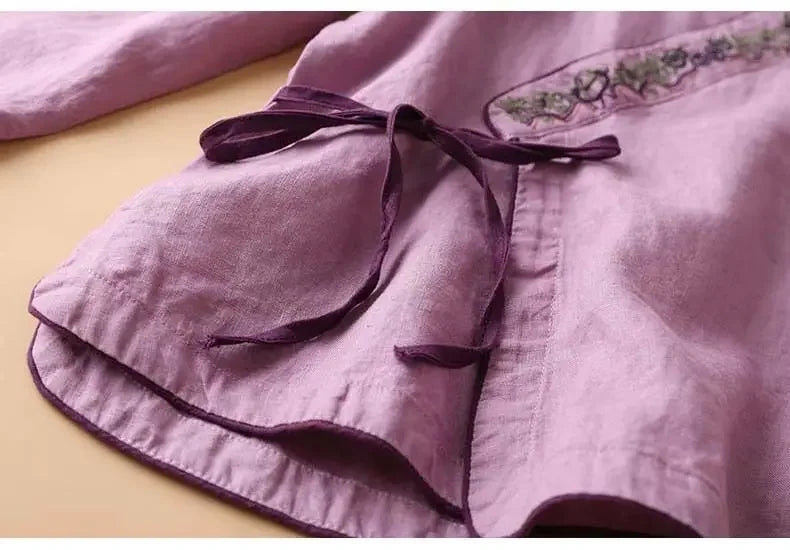 Lotus™ | Relaxed Embroidered Breeze Blouse