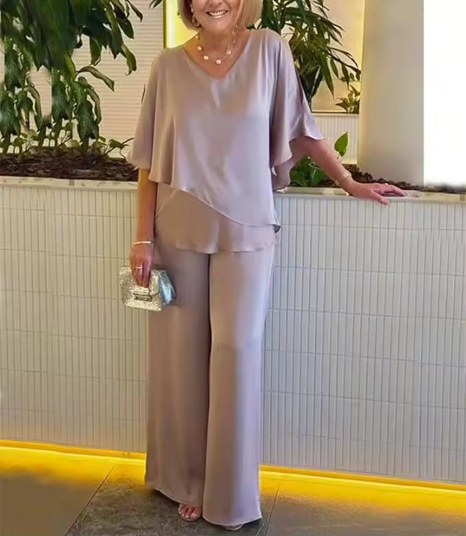 Clarissa™ | Two-Piece Set with Elegant Flair