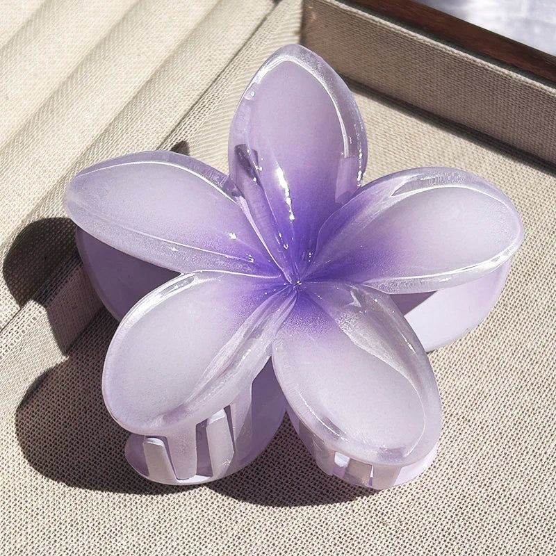 Nara™ | 1/2/3 Pcs Hawaiian Gradient Flower Hair Claw Clip Women Fashion Large Hair Clip Girls Hairpin Barrettes Bohemia Hair Accessories