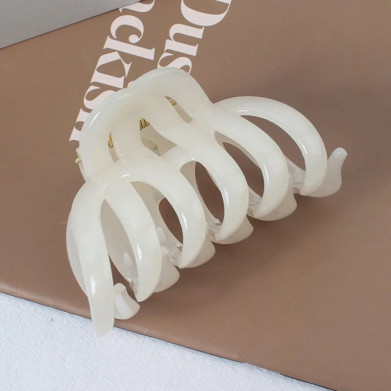 Wren™ | Large Hollow Hair Claw Clips Crab Clips Women Girls Ponytail Large PC Plastic Hair Hairpins Hair Clip Hair Accessories Fashion