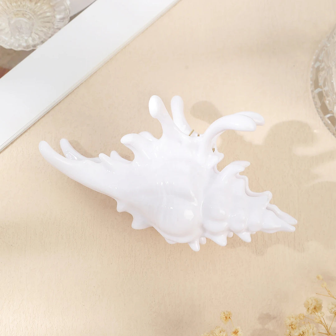 AWAYTR™ | Ocean Conch Hair Claw Clips for Women Shell Crab Hair Clip shell Catcher Ins Fairy Summer Sea Y2K Hair Accessries