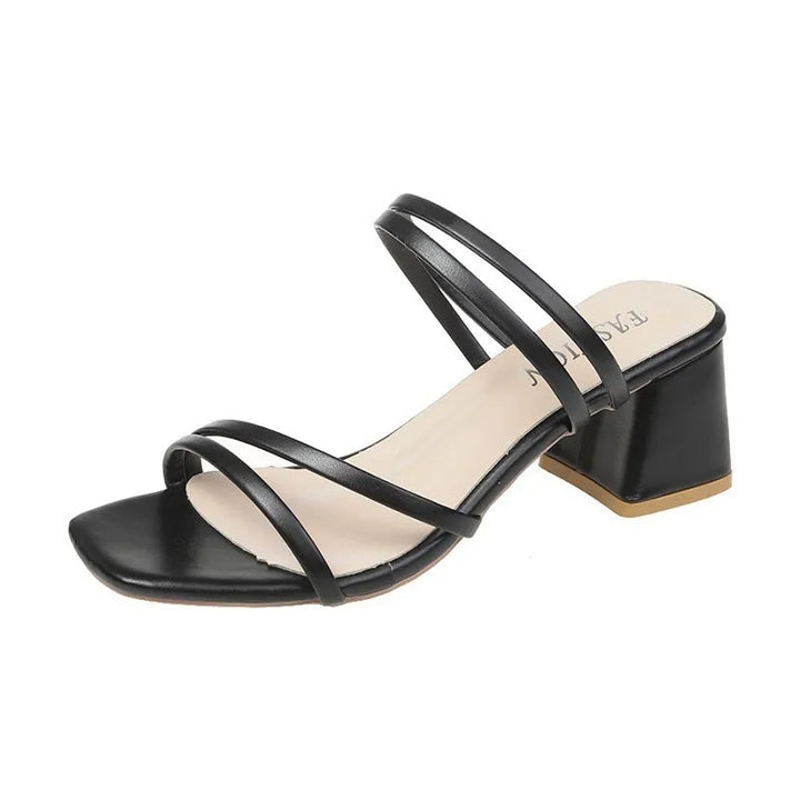 Pamela™ | Strappy Block Heel Sandals
