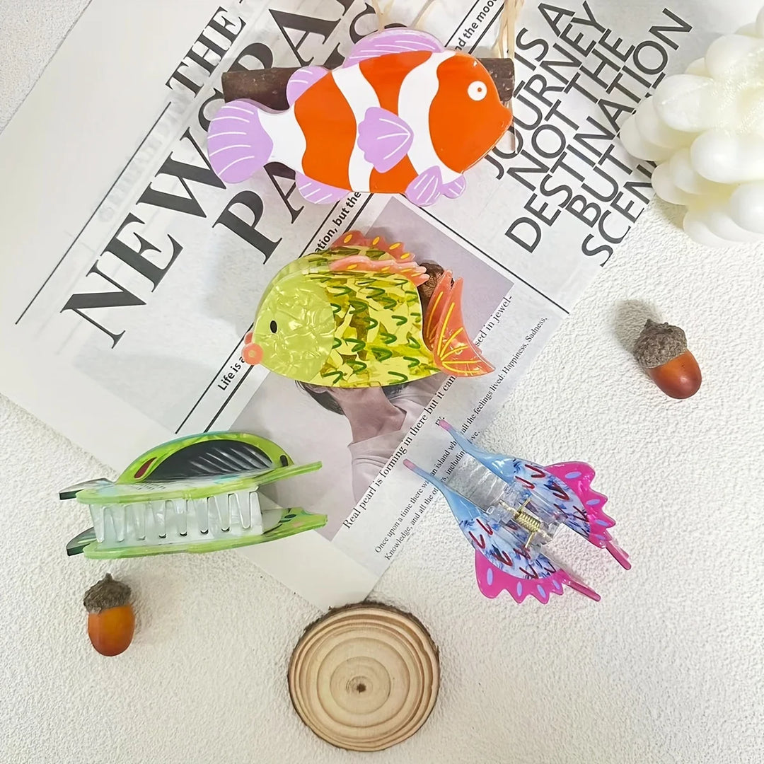 Angel | Women Elegant Shark Clip Fashion Girl Hair Claw