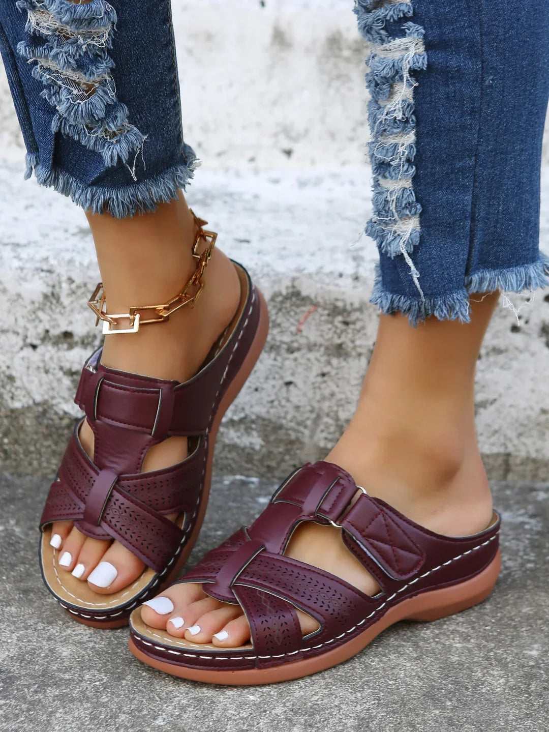 Aria™ | Premium Orthopedic Wedge Sandals