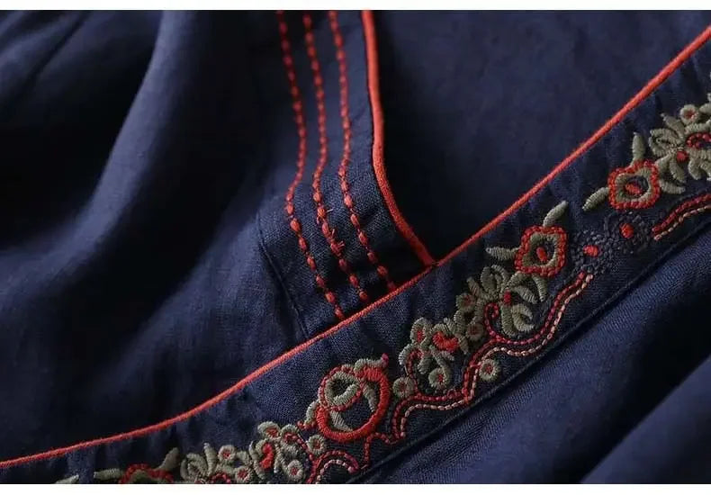 Lotus™ | Relaxed Embroidered Breeze Blouse