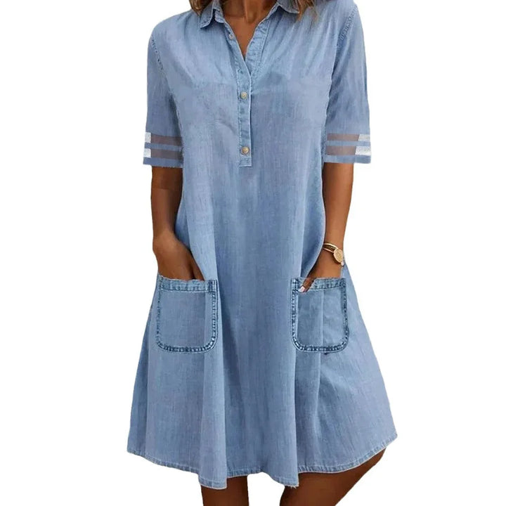 Amara™ | Denim Lightweight Dress