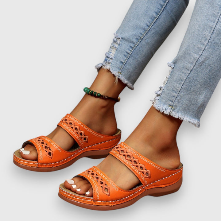 Luma™ | Duo Panel Sandals